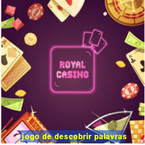 jogo de descobrir palavras